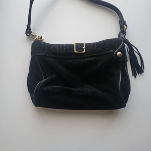 Black Suede Mini Bag